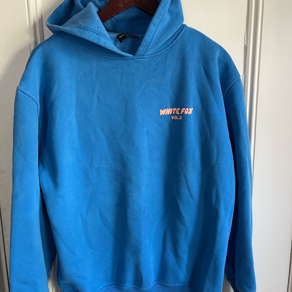 White Fox Boutique Vibrant Blue Hoodie